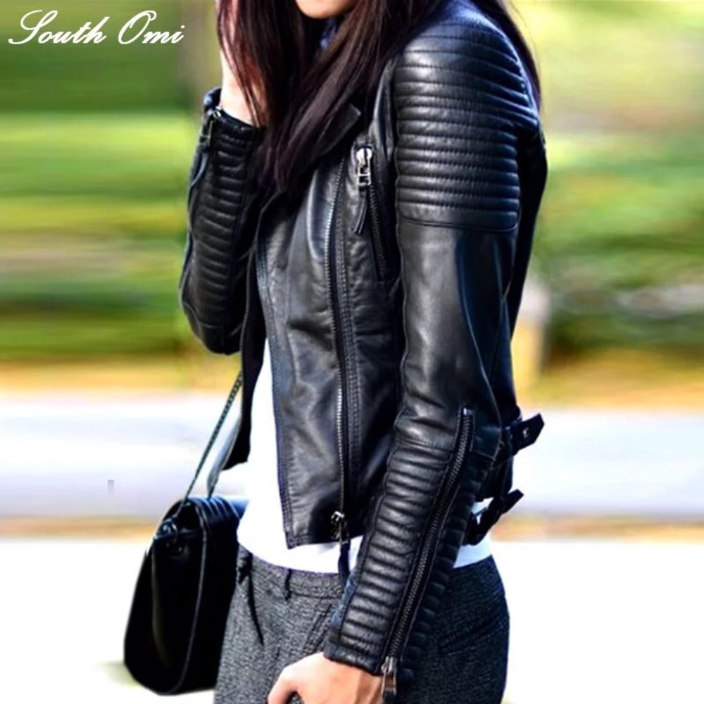 New, Soft Faux Leather Jacket